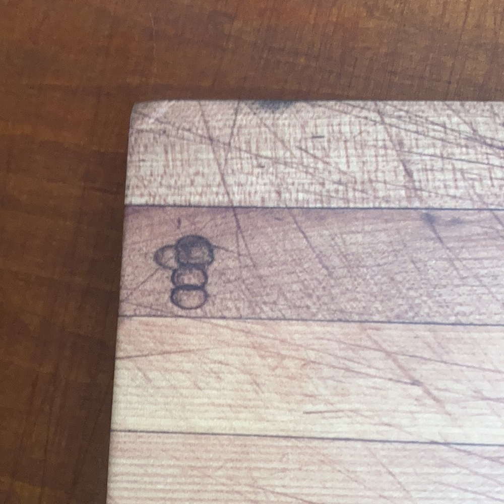 Wood-Patterned Recipe Notebook - Beige - Picture 5 of 15